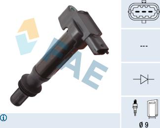 FAE 80482 - Ignition Coil autospares.lv