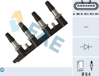 FAE 80351 - Ignition Coil autospares.lv