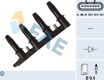 FAE 80321 - Ignition Coil autospares.lv