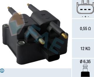 FAE 80295 - Ignition Coil autospares.lv