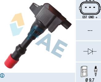 FAE 80297 - Ignition Coil autospares.lv