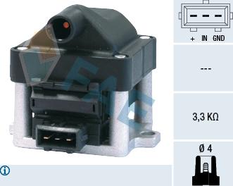 FAE 80200 - Ignition Coil autospares.lv