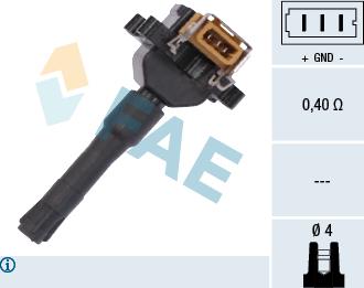 FAE 80215 - Ignition Coil autospares.lv