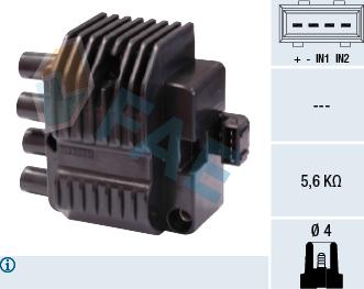 FAE 80210 - Ignition Coil autospares.lv