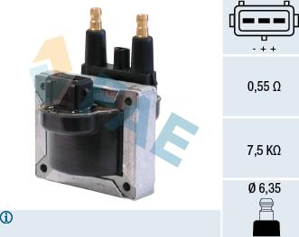 FAE 80234 - Ignition Coil autospares.lv