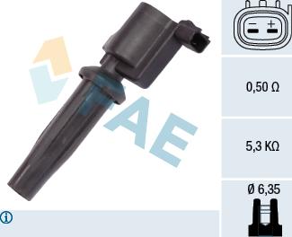 FAE 80231 - Ignition Coil autospares.lv