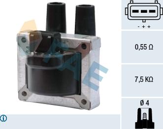 FAE 80232 - Ignition Coil autospares.lv