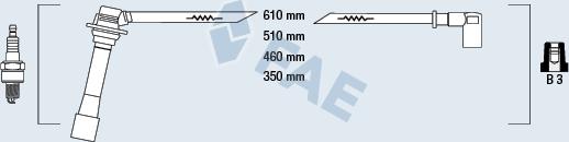 FAE 83261 - Ignition Cable Kit autospares.lv