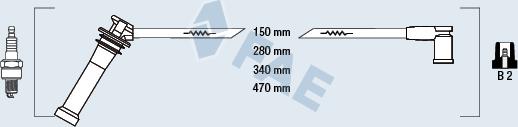 FAE 83263 - Ignition Cable Kit autospares.lv