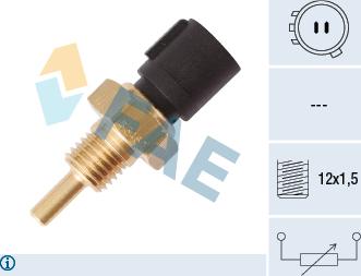 FAE 33451 - Sensor, oil temperature autospares.lv