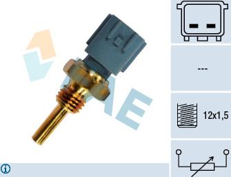 FAE 33460 - Sensor, coolant temperature autospares.lv