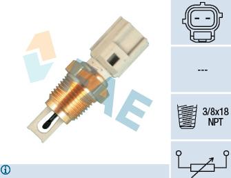 FAE 33426 - Sensor, intake air temperature autospares.lv