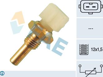 FAE 33020 - Sensor, coolant temperature autospares.lv