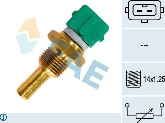 FAE 33190 - Sensor, cylinder head temperature autospares.lv