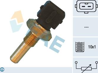 FAE 33145 - Sensor, oil temperature autospares.lv