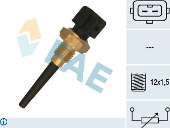 FAE 33165 - Sensor, intake air temperature autospares.lv