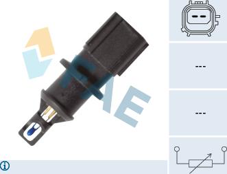 FAE 33179 - Sensor, intake air temperature autospares.lv