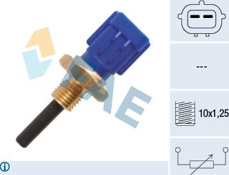 FAE 33176 - Sensor, intake air temperature autospares.lv