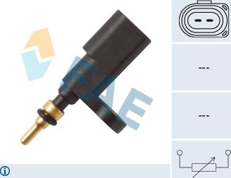 FAE 33891 - Sensor, coolant temperature autospares.lv