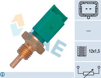 FAE 33705 - Sensor, coolant temperature autospares.lv