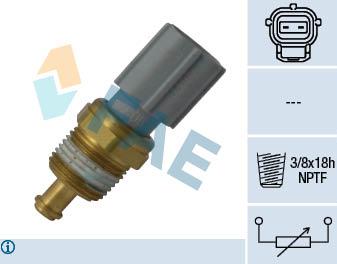 FAE 33734 - Sensor, coolant temperature autospares.lv