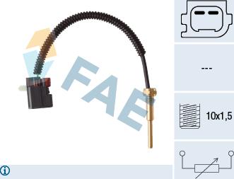 FAE 32428 - Sensor, coolant temperature autospares.lv