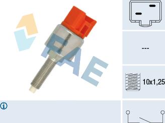 FAE 24630 - Brake Light Switch / Clutch autospares.lv