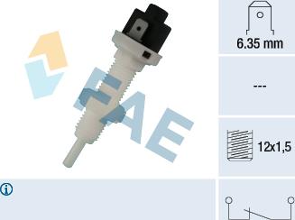 FAE 24010 - Brake Light Switch / Clutch autospares.lv