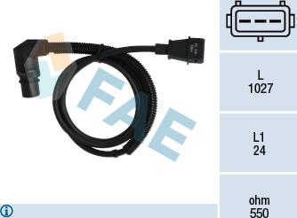 FAE 79044 - Sensor, crankshaft pulse autospares.lv