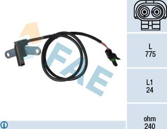 FAE 79145 - Sensor, crankshaft pulse autospares.lv