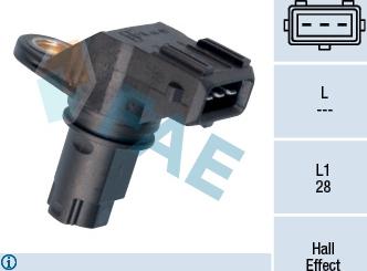 FAE 79159 - Sensor, camshaft position autospares.lv