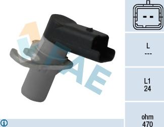FAE 79117 - Sensor, crankshaft pulse autospares.lv