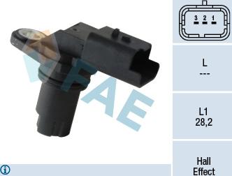 FAE 79306 - Sensor, camshaft position autospares.lv