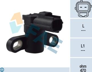 FAE 79371 - Sensor, crankshaft pulse autospares.lv