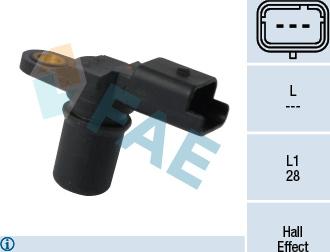 FAE 79298 - Sensor, camshaft position autospares.lv