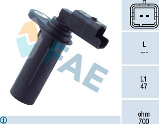 FAE 79251 - Sensor, crankshaft pulse autospares.lv