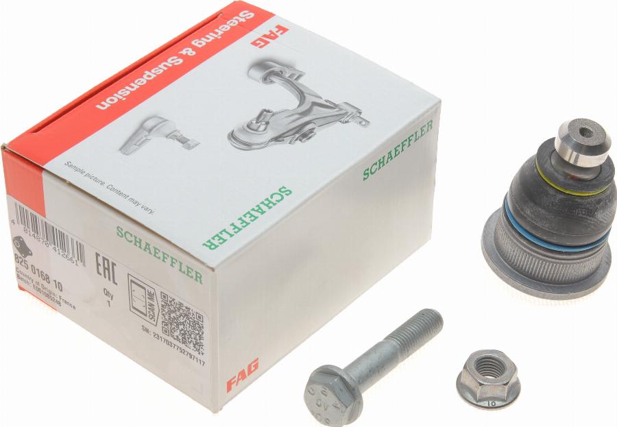 FAG 825 0168 10 - Ball Joint autospares.lv