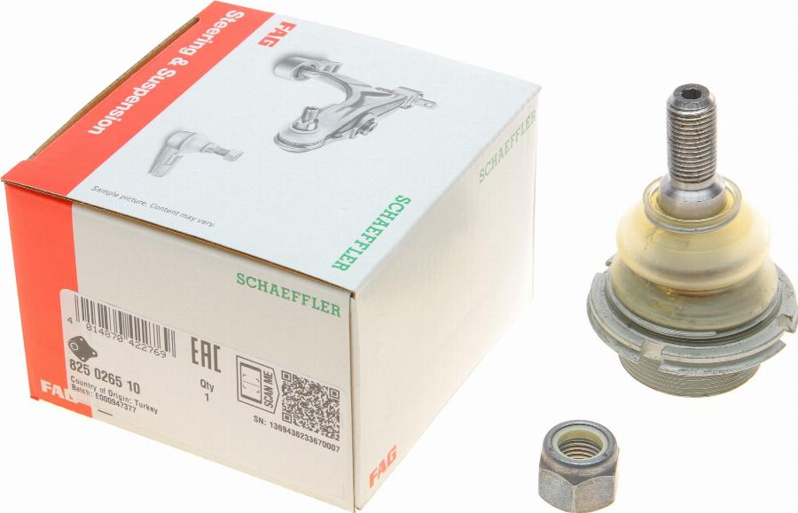 FAG 825 0265 10 - Ball Joint autospares.lv