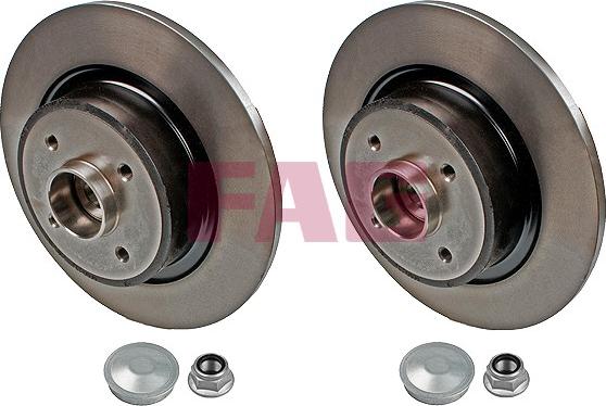 FAG 713 5307 50 - Brake Disc autospares.lv