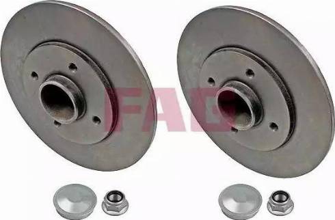 FAG 713 5310 90 - Brake Disc autospares.lv