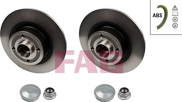 FAG 713 5310 30 - Brake Disc autospares.lv