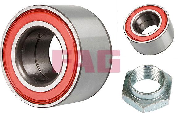 FAG 713 6961 00 - Wheel hub, bearing Kit autospares.lv