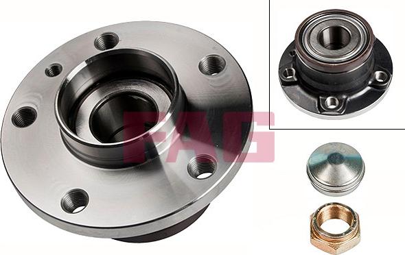 FAG 713 6909 90 - Wheel hub, bearing Kit autospares.lv