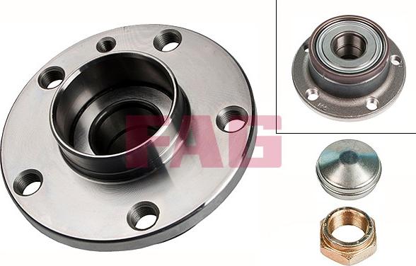 FAG 713 6909 80 - Wheel hub, bearing Kit autospares.lv