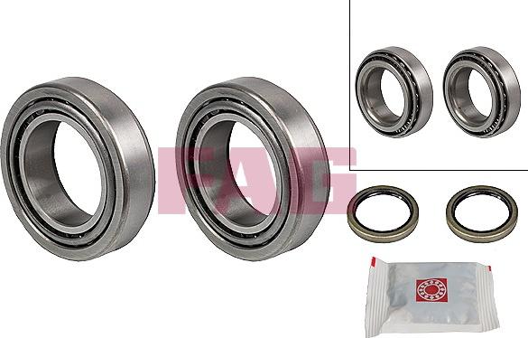 FAG 713 6900 90 - Wheel hub, bearing Kit autospares.lv