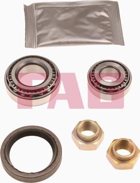 FAG 713 6901 50 - Wheel hub, bearing Kit autospares.lv