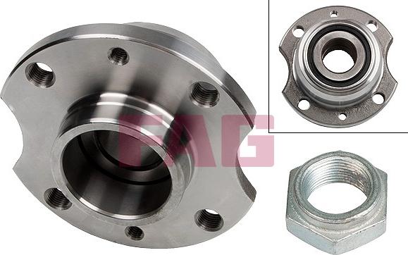 FAG 713 6907 90 - Wheel hub, bearing Kit autospares.lv