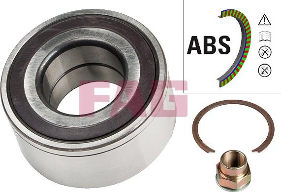 FAG 713 6907 50 - Wheel hub, bearing Kit autospares.lv