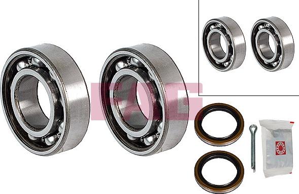 FAG 713 6492 00 - Wheel hub, bearing Kit autospares.lv