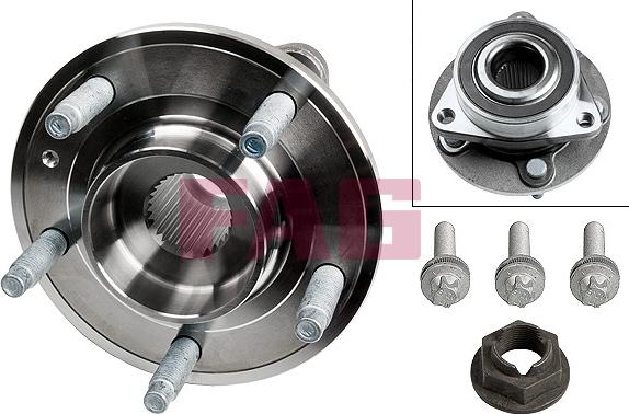 FAG 713 6449 20 - Wheel hub, bearing Kit autospares.lv